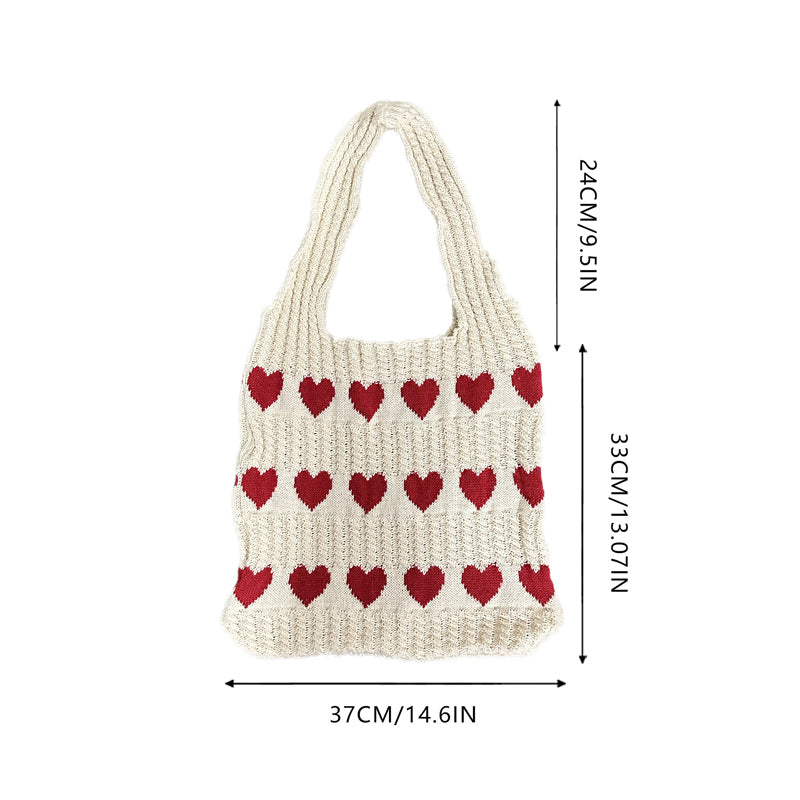 Avtoit | Knit Love Tote Bag