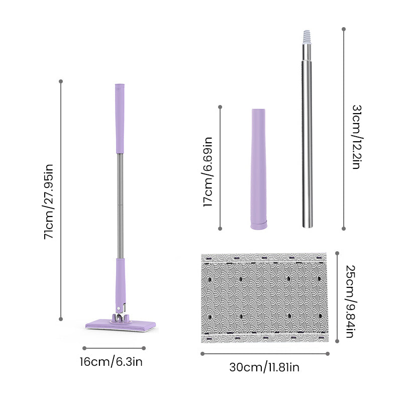 Avtoit | Mini Mop with Dust Cloth Clip