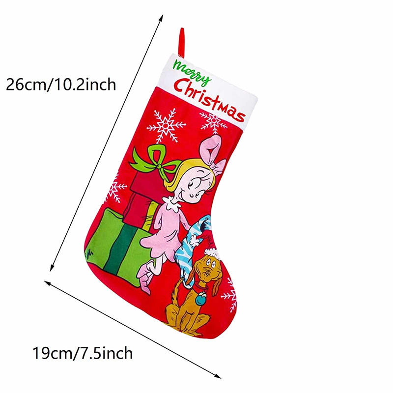 Avtoit | Green Christmas Stockings Christmas Decorations