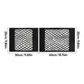 Avtoit | Plastic Bags Storage Net Bag (With Adhesive Tape)