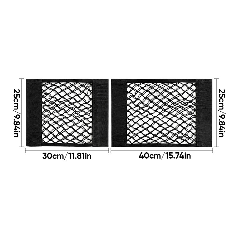Avtoit | Plastic Bags Storage Net Bag (With Adhesive Tape)
