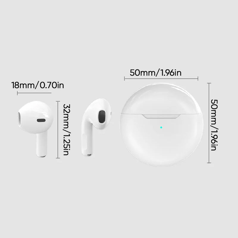 Avtoit | Original Air Pro 6.0 TWS Wireless Bluetooth Earbuds Mini Pods
