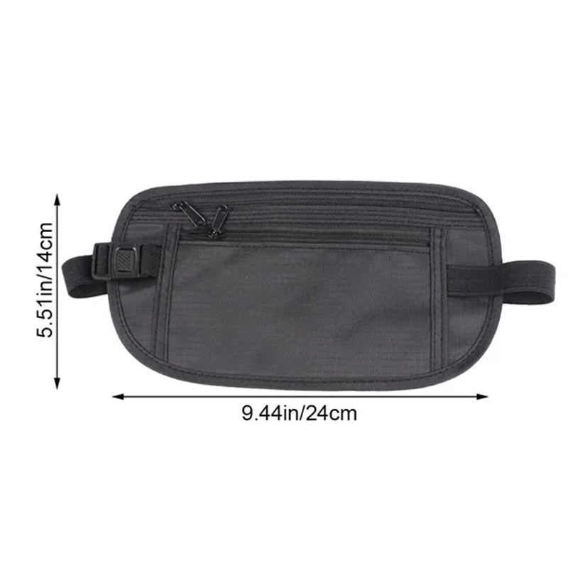 Avtoit | Sport Hip Bag Adjustable with Zipper Pockets