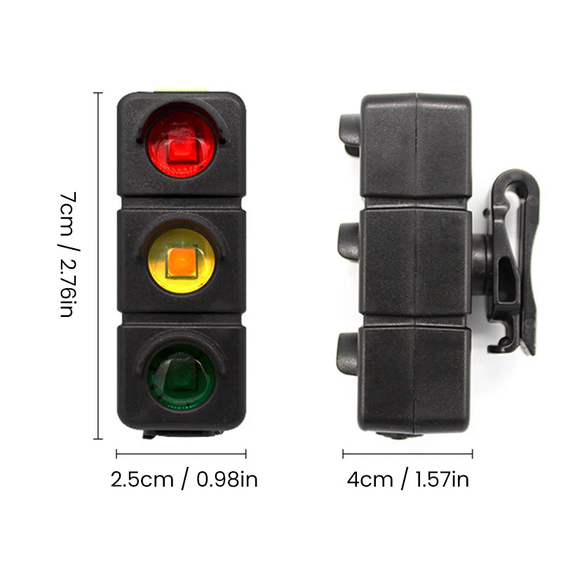Avtoit | USB-rechargeable three-color bicycle light