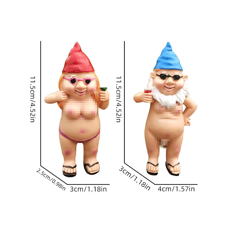 Avtoit | Cheeky Garden Gnome Funny Statue