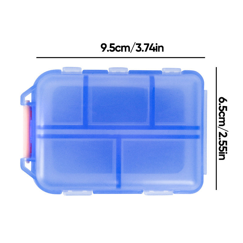 Avtoit | Travel Pill Organizer Box (161 Labels for Customization)