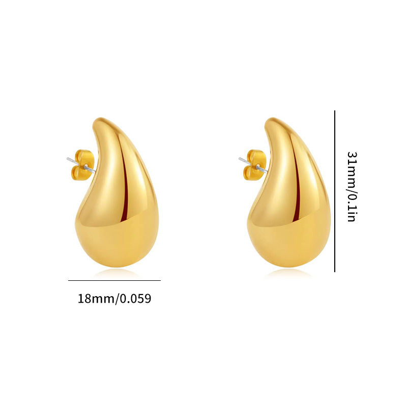 Avtoit | Simple Water Drop Earrings