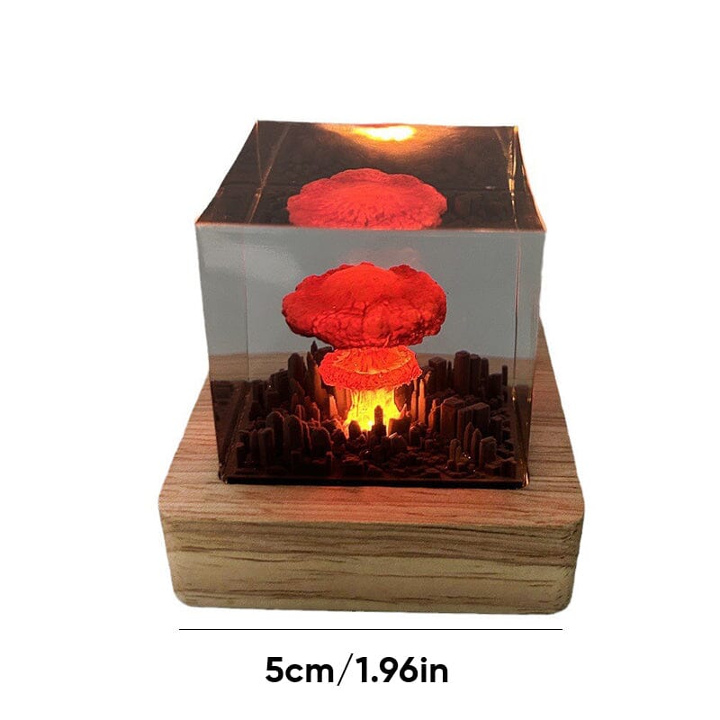 Avtoit | Resin lamp with explosive bombs