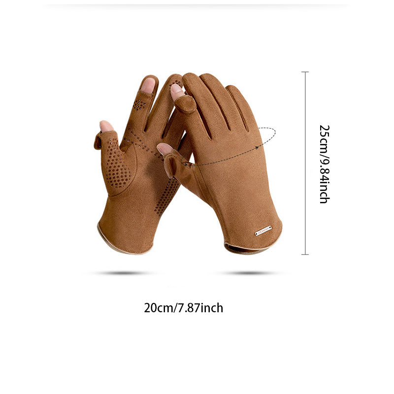 Avtoit | Cold-resistant suede gloves
