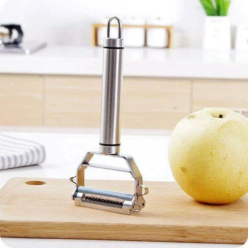 Avtoit | Ultra-sharp stainless steel multifunctional vegetable slicer & julienne cutter potato carrot grater