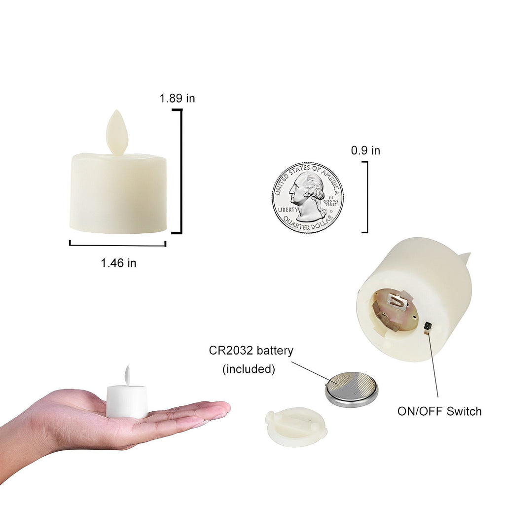 Avtoit | Electronic candle with moving flame | Wickless LED candle