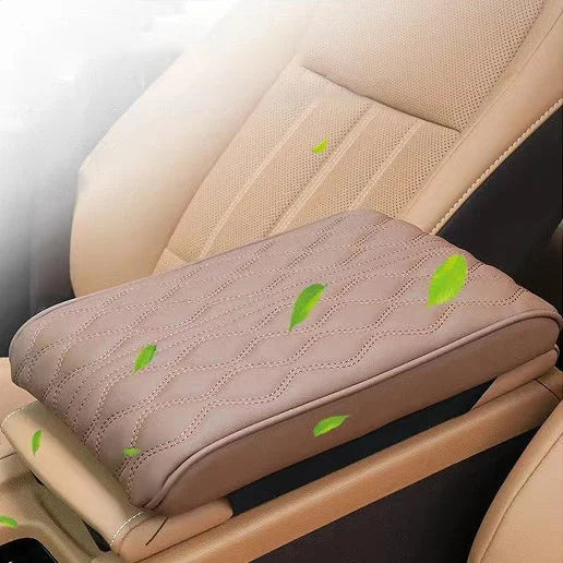 Avtoit | Armrest cushion in leather (Universal style)