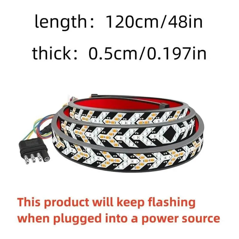 Avtoit | 48-inch two-color LED tail light strip – Bright vehicle signal light
