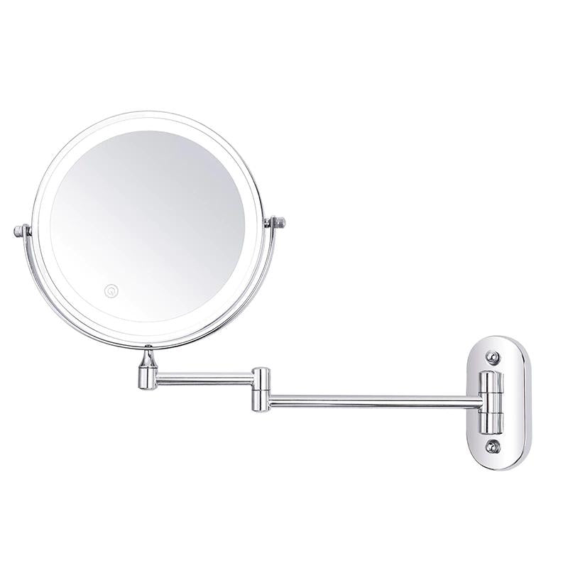 Avtoit | Magnified Rechargeable LED Makeup Mirror | Adjustable Brightness, up to 10x Magnification & Portable for Flawless Makeup Application