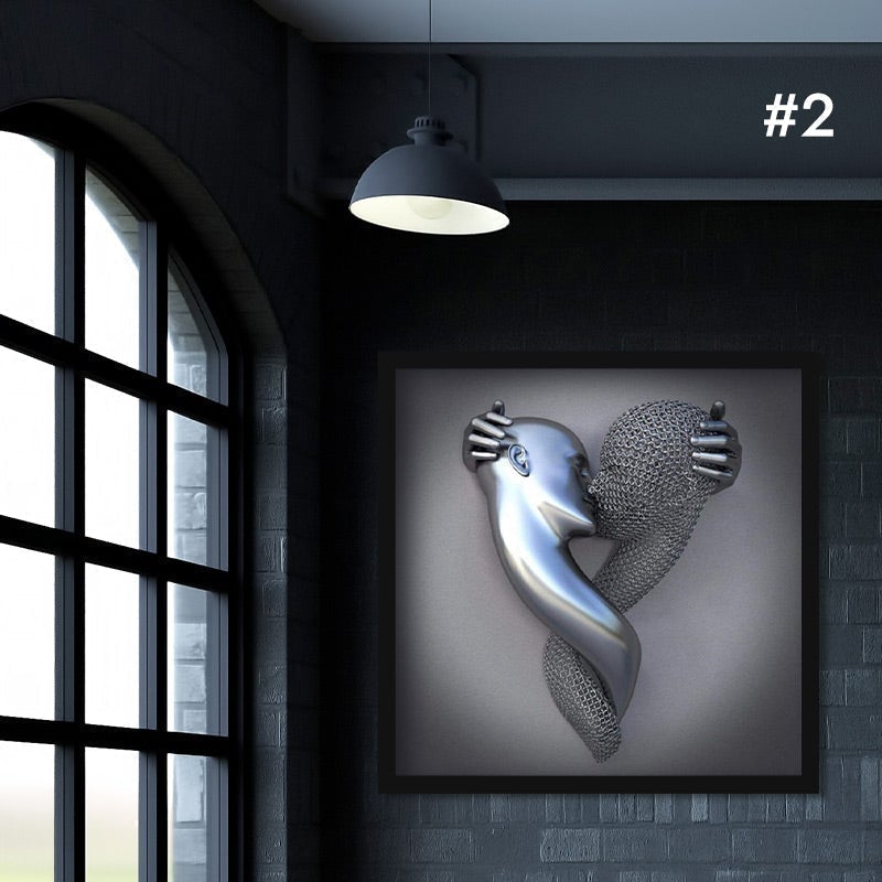 Avtoit | Figure statue of metal Art Wall decoration