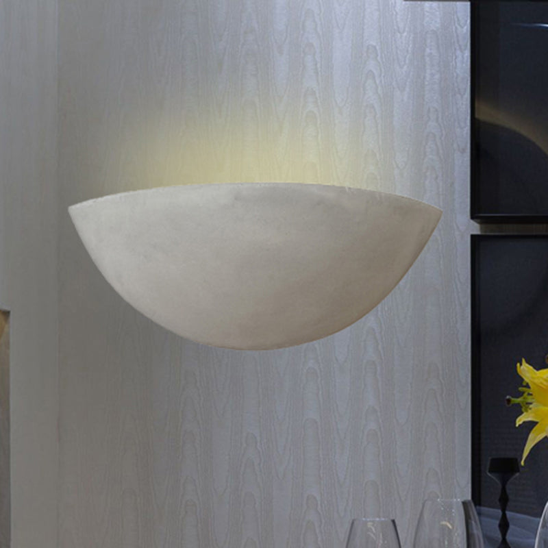 Avtoit | Cement Bowl/Cylinder Shade Wall Lighting Modern Style 1 Light Bathroom Wall Light Fixture in Gray