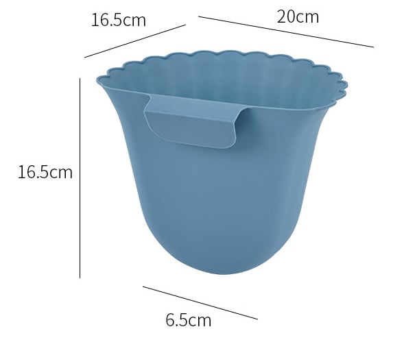 Avtoit | Hanging Trash Can – Space-Saving Kitchen Bin with Clip Design