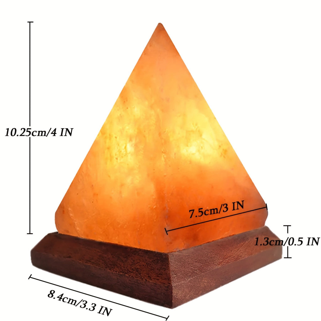 Avtoit | Salt lamp - Handcrafted Himalayan salt lamp with 8-color changing LED, USB powered