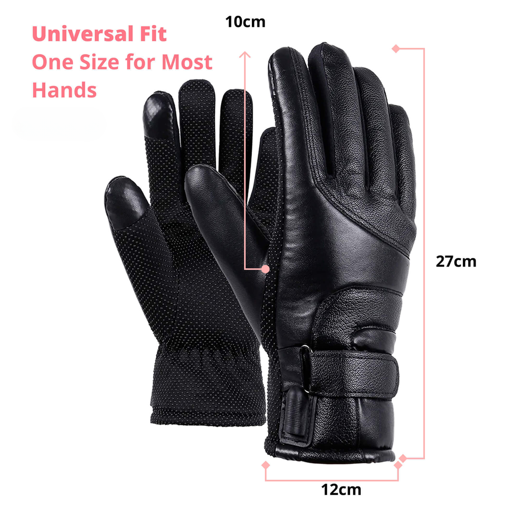 Avtoit | Heated Gloves for Women UK – Ladies Thermal Waterproof Winter Gloves with Touch Screen & USB Rechargeable Warm Design