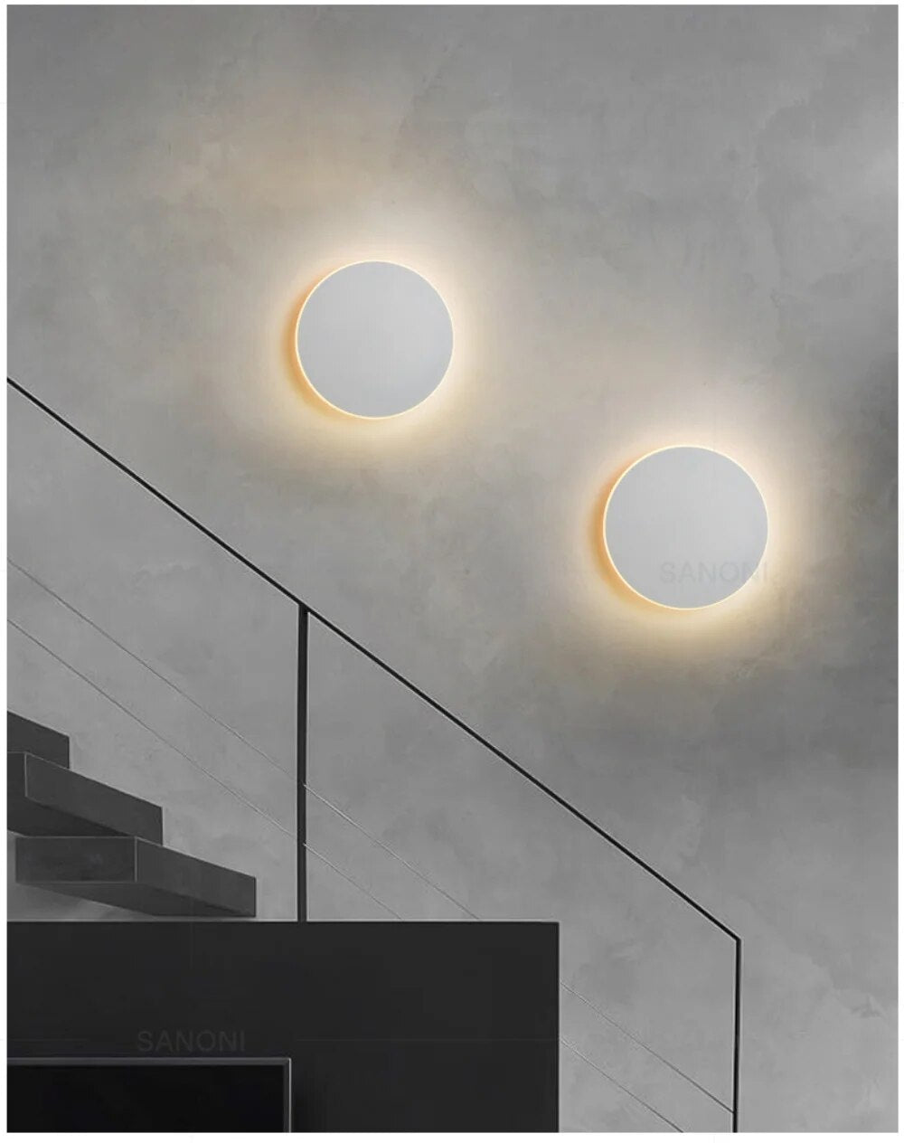 Avtoit | Sleeksphere – Round LED Wall Light