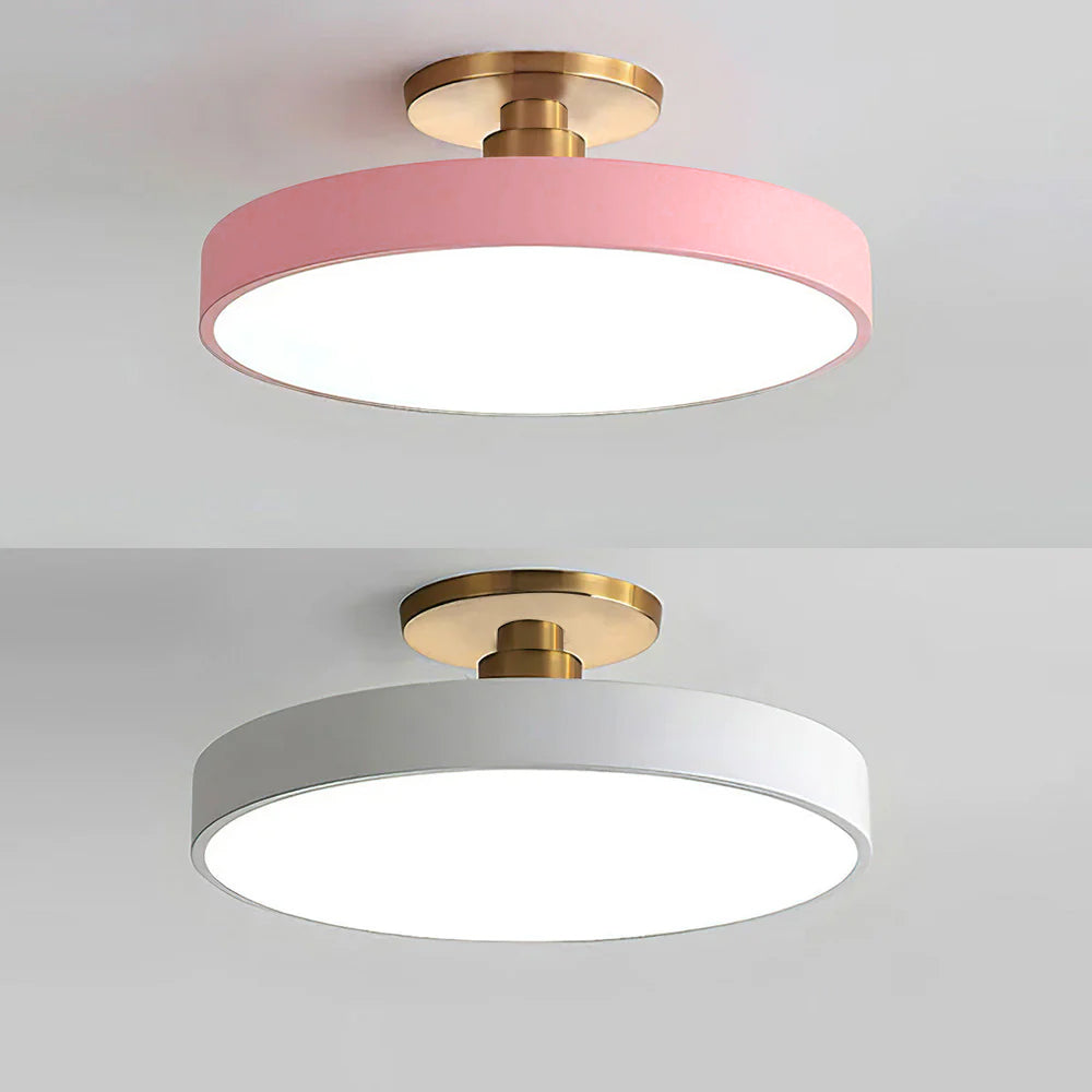 Avtoit | Modern LED Semi Flush Mount Ceiling Light | Energy-Saving. Durable Design for Hallway. Dining Room & Living Room