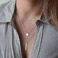 Avtoit | Multilayer Pendant Long Chain Necklace