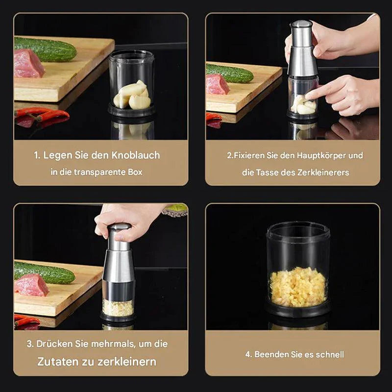 Avtoit | Multifunctional Garlic And Vegetable Chopper – Stainless Steel Cutter For Fast Chopping