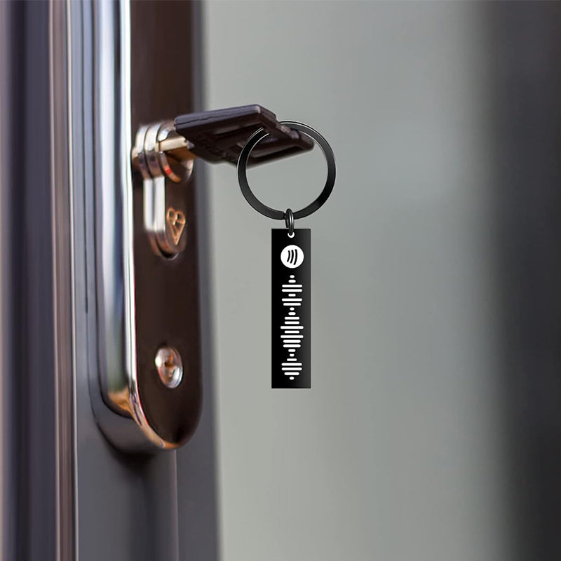 Avtoit | Music Code Plaque Keychain