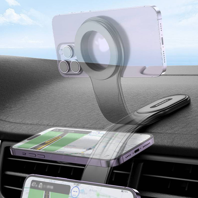 Foldable Magnetic Phone Holder with 360-Degree Rotation