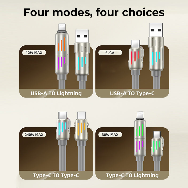 Avtoit | 240W 4-in-1 USB C Cable