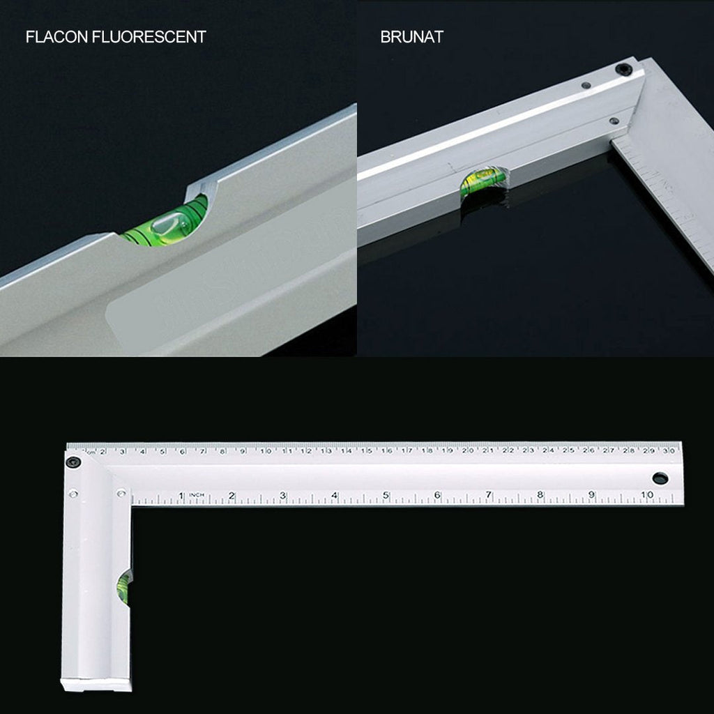 Avtoit | Aluminum alloy triangle and square ruler