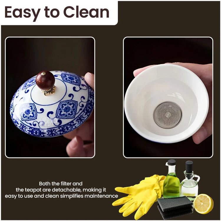Avtoit | Porcelain Gongfu Tea Set – Timeless Elegance, Perfect Tea Experience