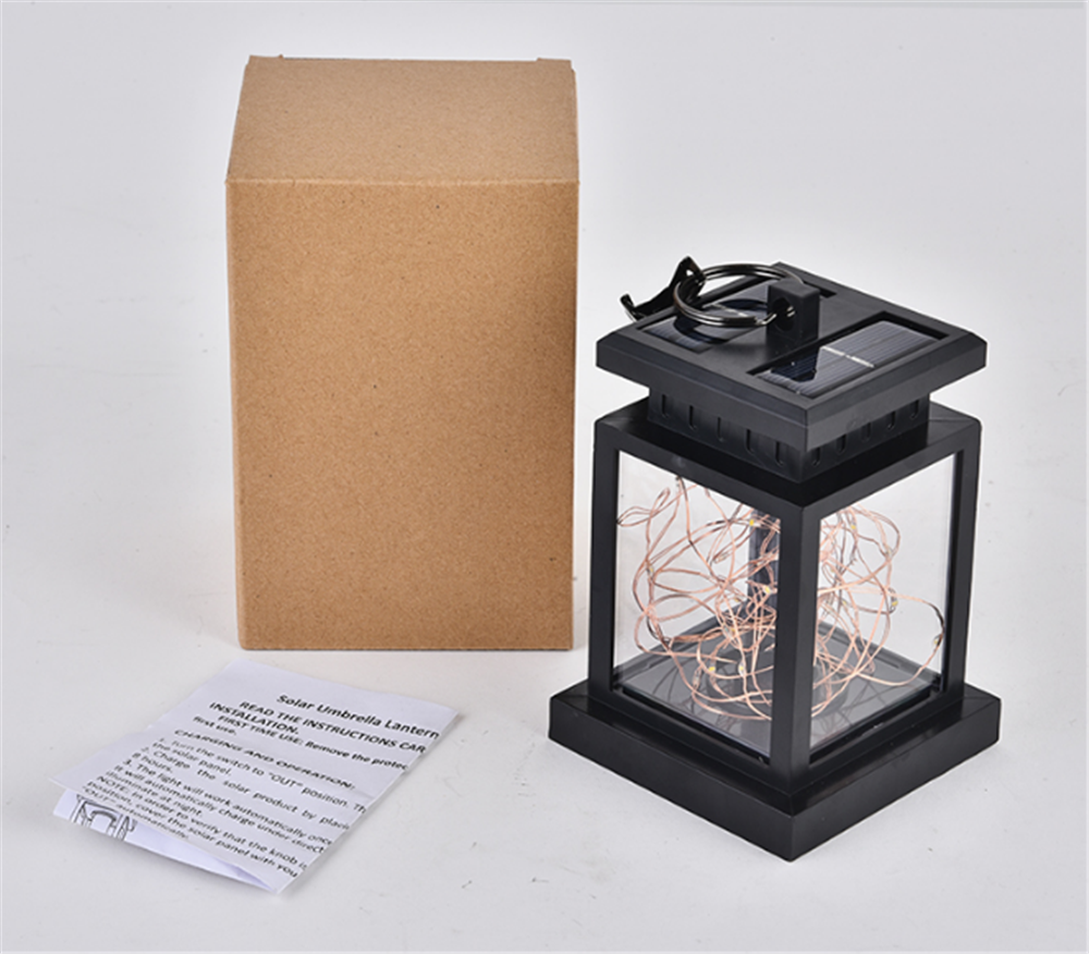Avtoit | Solar LED Lantern with Fairy Lights – Decorative Garden Lamp for Outdoors and Terrace
