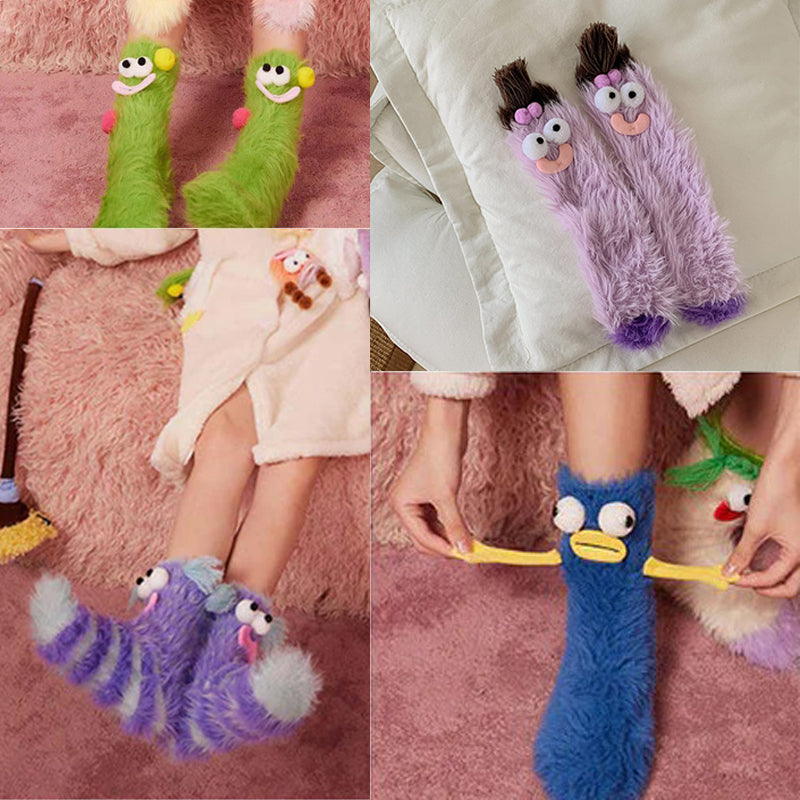 Avtoit | Coral velour three-dimensional original socks