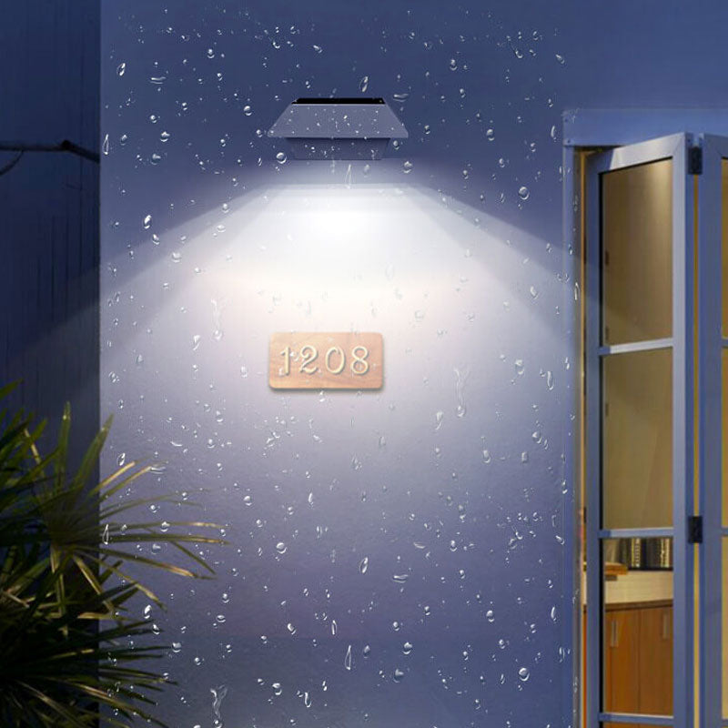 Avtoit | Solar UFO Shape Design Fence Light LED Outdoor Wall Lamp