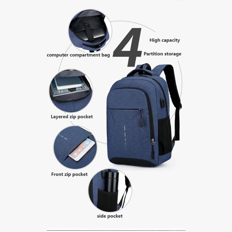 Avtoit | RAYMOND | Men's Waterproof Backpack Ultra-light Rear Pocket