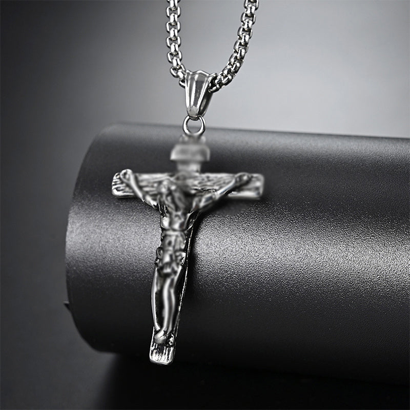Avtoit | Titanium Steel Cross Pendant Necklace