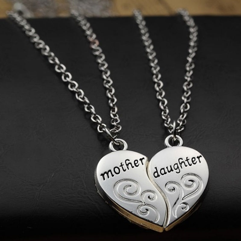 Avtoit | Mother and Daughter Heart Necklace