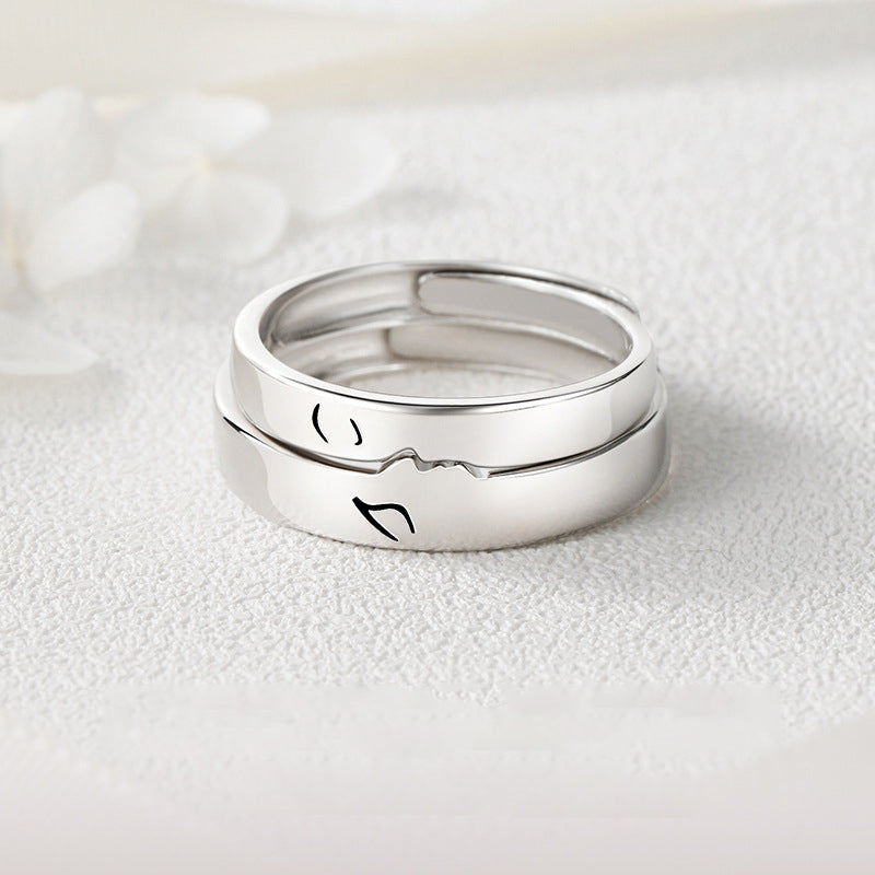 Avtoit | Love at first kiss couple rings