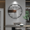 Avtoit | RusticTick - Steel and Walnut Wall Clock