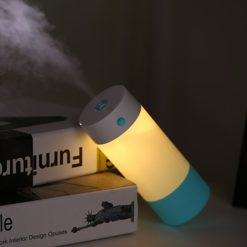Avtoit | Ultrasonic Air Humidifier with light for Home and Car