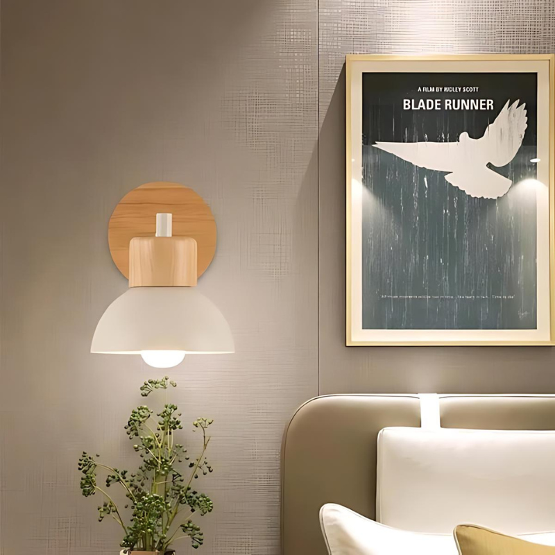 Avtoit | Stylish wall lamp made of wood for a harmonious home