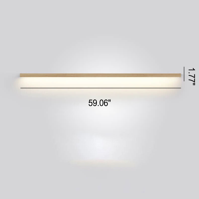 Avtoit | ZenBeam Japanese LED Wall Light | Solid Wood Design | Modern Accent Lighting