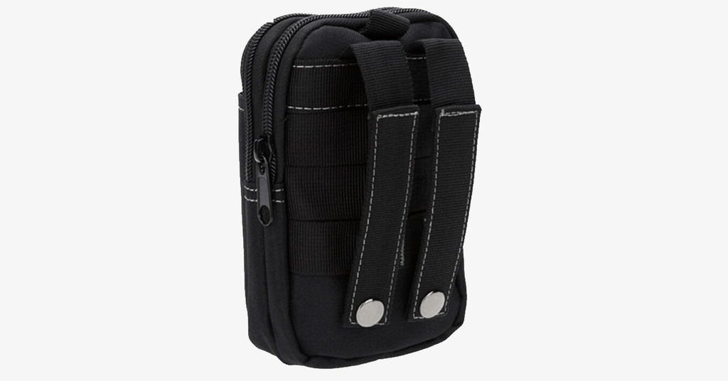 Avtoit | Military Waist Bag - Made of Nylon - Waterproof Design - Zipper Closure - Attach with Belt - Travel Gear - Outdoor - Available in 3 Colors