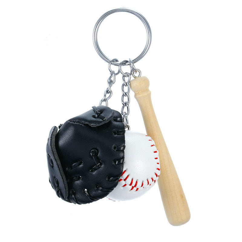 Avtoit | Mini Baseball Glove Set Charm Keychain