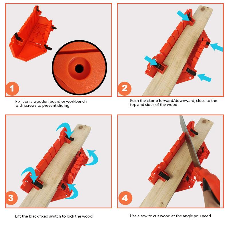 Avtoit | Woodworking Saw Ark Clamps Miter Box