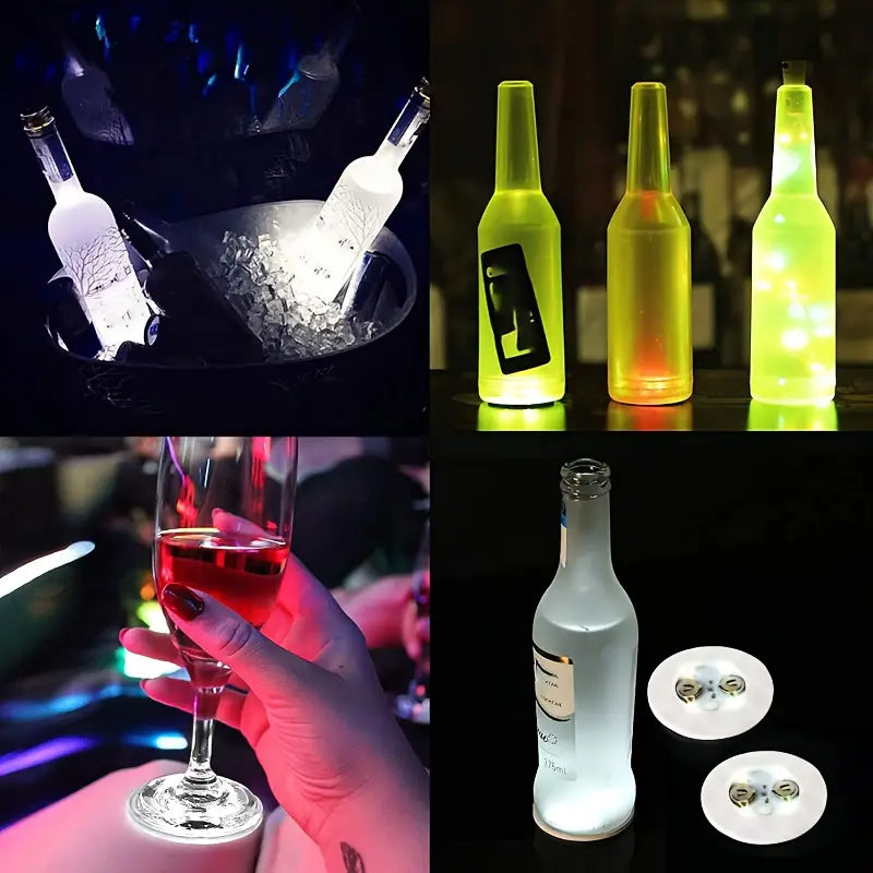 Avtoit | LED glowing bottle stickers and coasters
