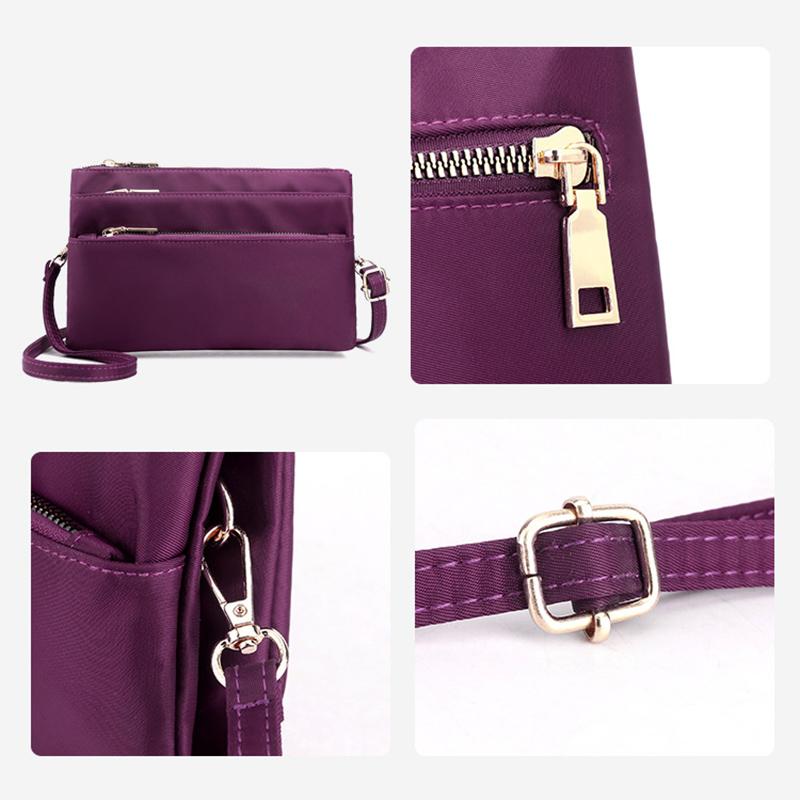 Avtoit | Multilayer Nylon Crossbody Bag