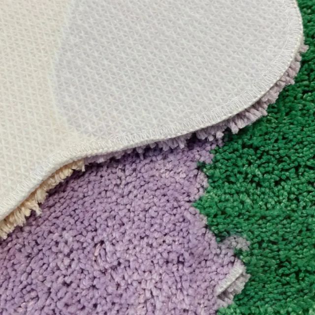 Avtoit | Abstract Color Block Rug made of Cotton-Polyester