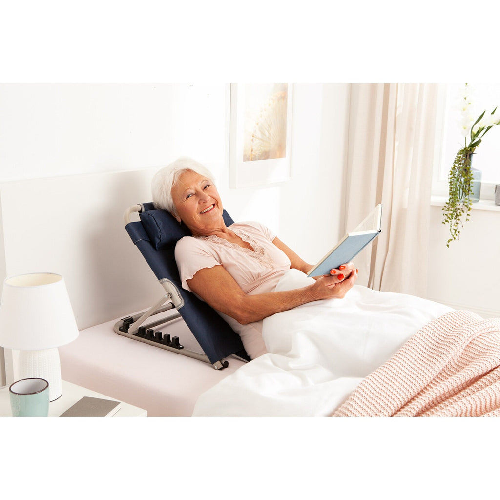 Avtoit | LumbarLux Adjustable Backrest – Customisable Comfortable Lumbar Support with Head Cushion